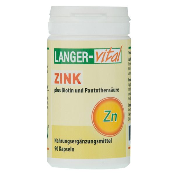 Zink + biotin and pantothenic acid