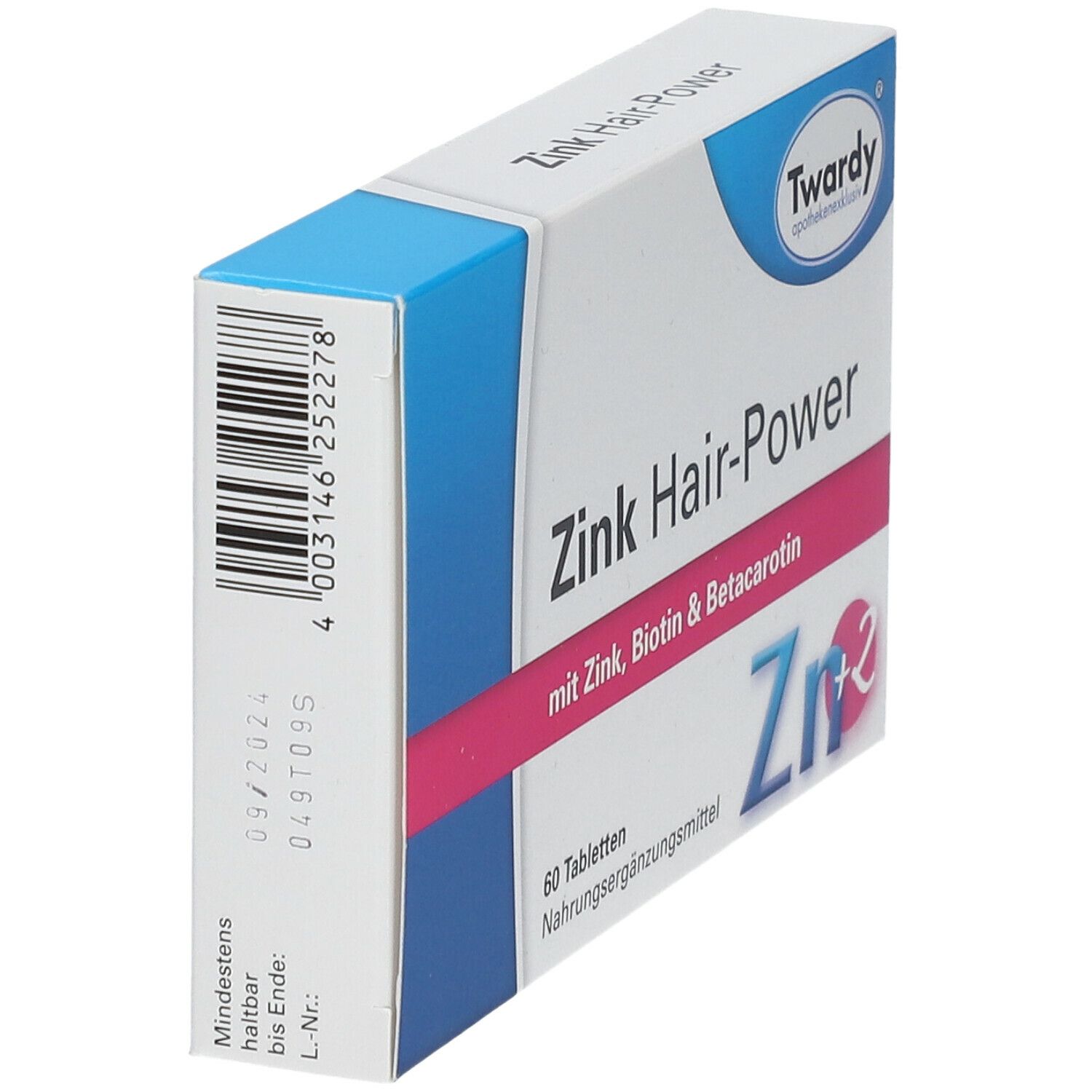 Zinc hair power