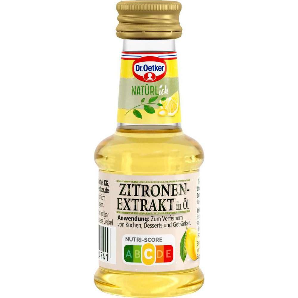 Lemon extract in oil