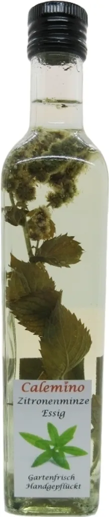 Lemon mint vinegar with 3% fresh lemon mint 500ml