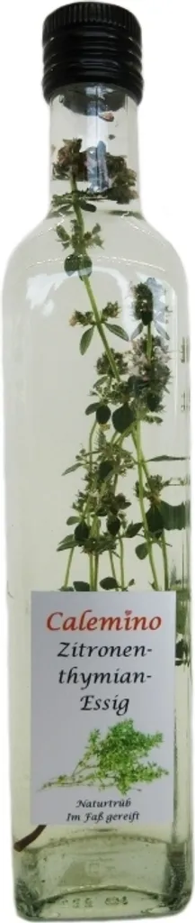Lemon thyme vinegar with 3% fresh lemon thyme 500ml