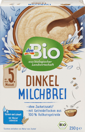 Evening porridge milk spelt from the 5th month, 250 g