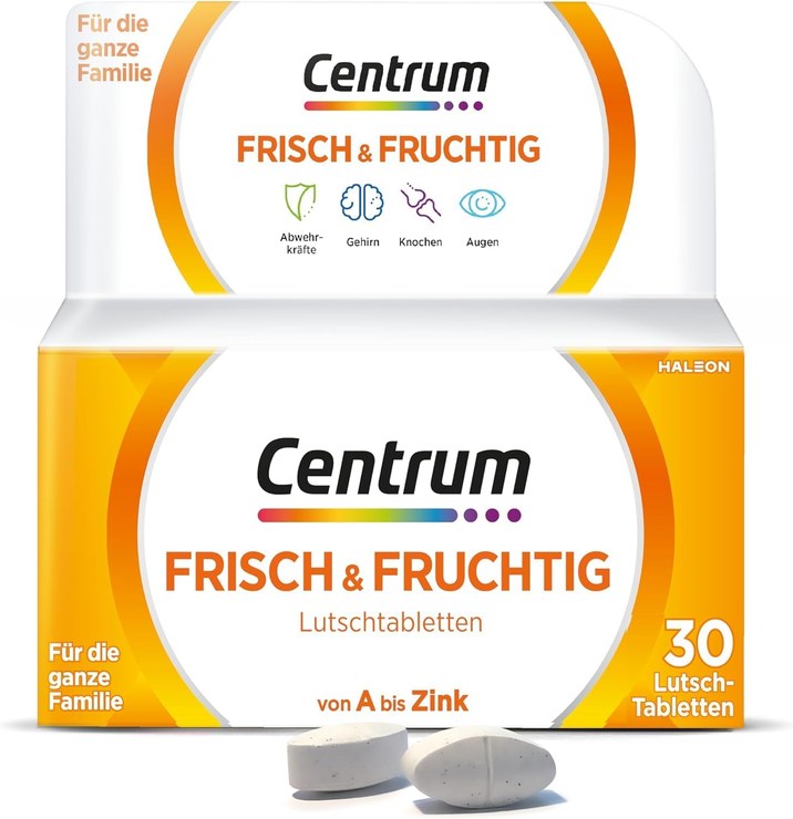 Centrum Fresh & Fruity, Pack of 30 - The Delicious Micronutrient Supply for the Whole Family - Packaging May Vary