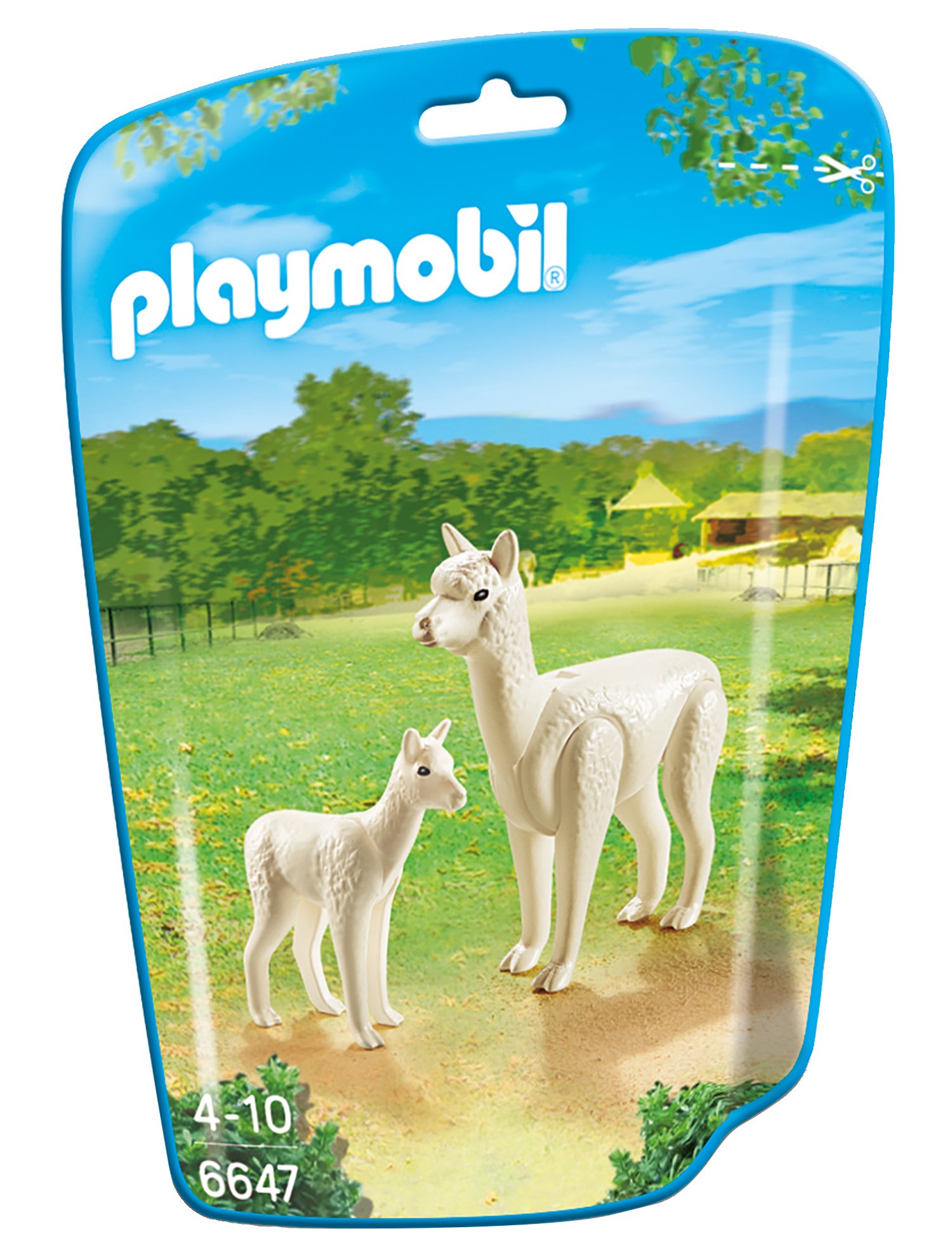 Playmobil Zoo Alpaca With Baby