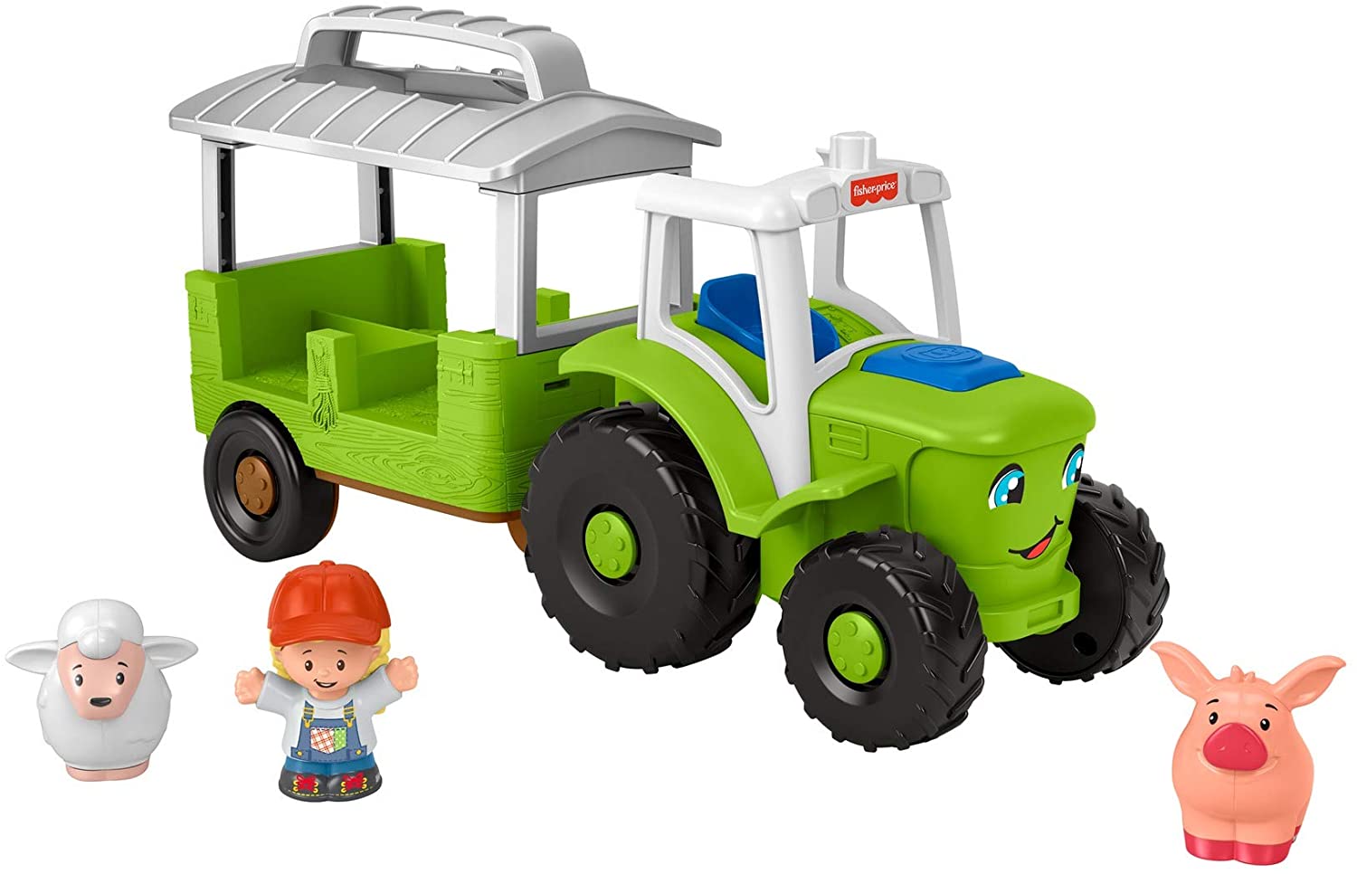 Fisher-Price Gtm07 Little People Tractor Musical Tractor
