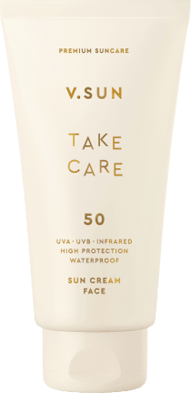 V.SUN Sunscreen face \'take care\' SPF 50, 75 ml