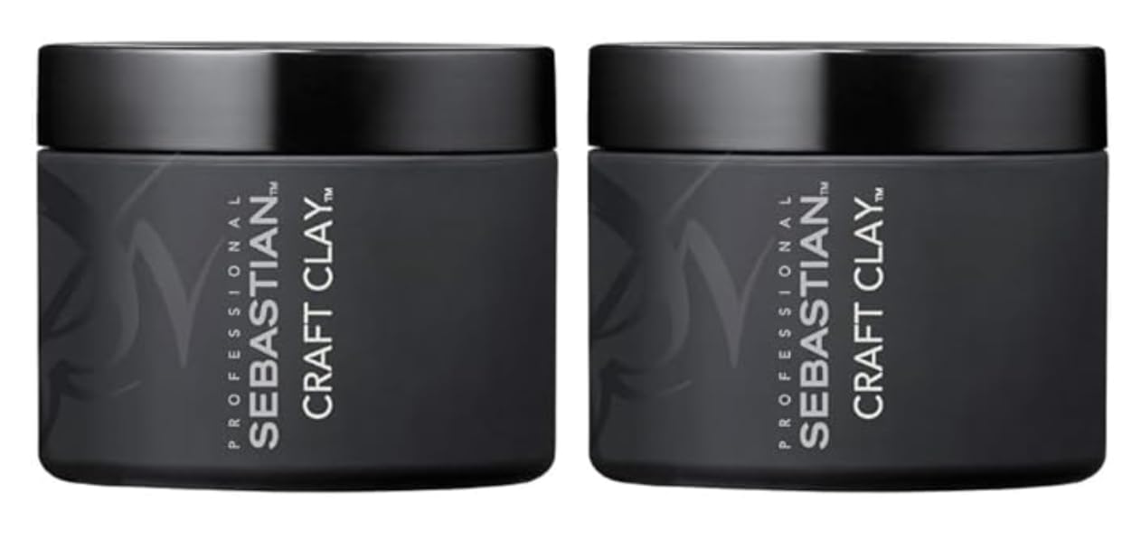 Sebastian Professional - Duo 2 x 52ml Craft Clay Hair Modeling Cream