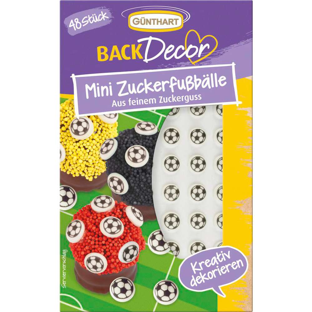 Icing Soccer Balls, Mini