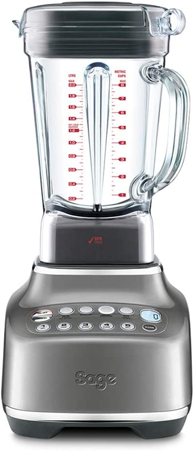 Sage Appliances the Q SBL820SHY Smoked Hickory Blender Silver