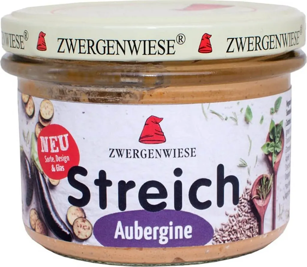 Zwergenwiese Auberginen-Streich (180 g)