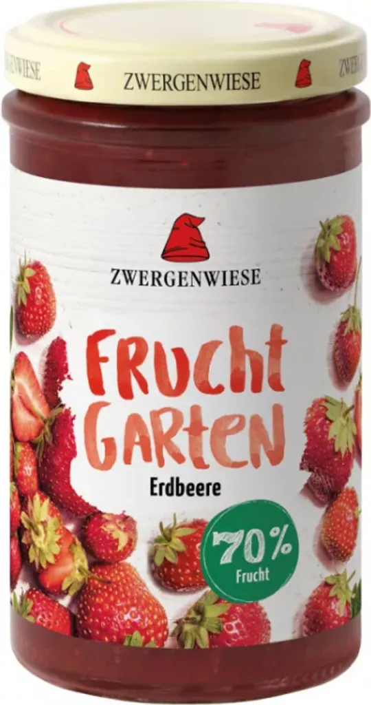 Zwergenwiese FruchtGarten Erdbeere 6x225g
