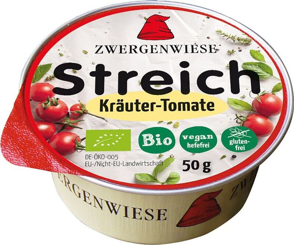 Zwergenwiese Kleiner Streich Kräuter-Tomate -- 50g x 12  - 12er Pack VPE