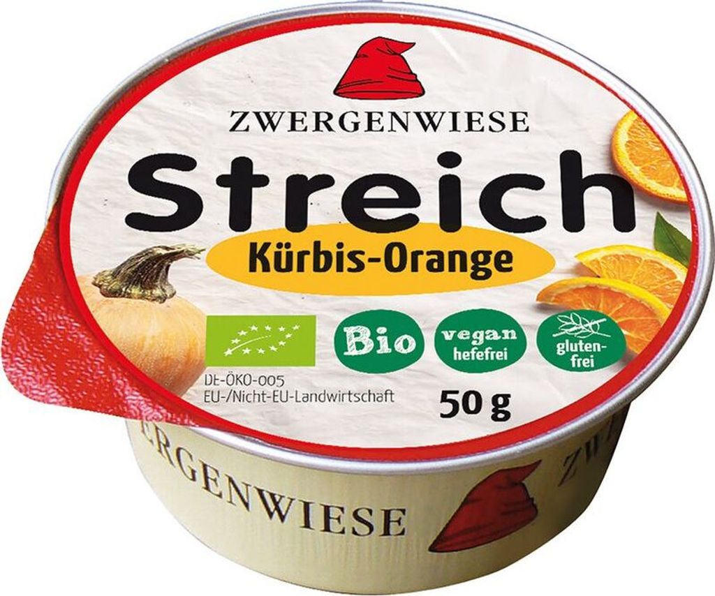 Zwergenwiese Kleiner Streich Kürbis-Orange -- 50g x 12  - 12er Pack VPE