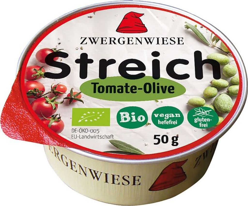 Zwergenwiese Kleiner Streich Tomate-Olive -- 50g x 12  - 12er Pack VPE