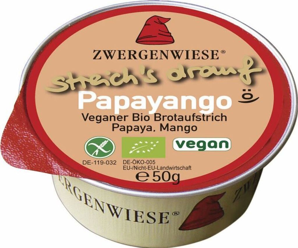 Zwergenwiese Kleiner streich´s drauf Papayango -- 50g x 12  - 12er Pack VPE