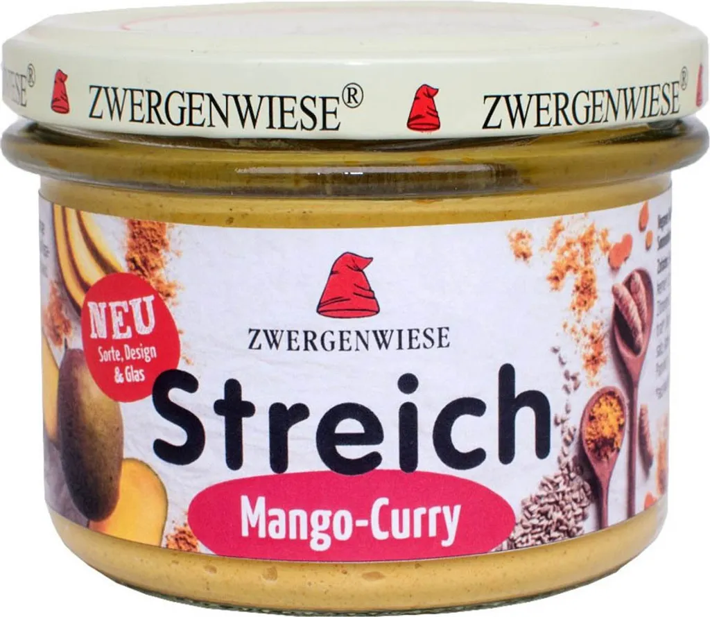 Zwergenwiese Mango Curry Streich 180g