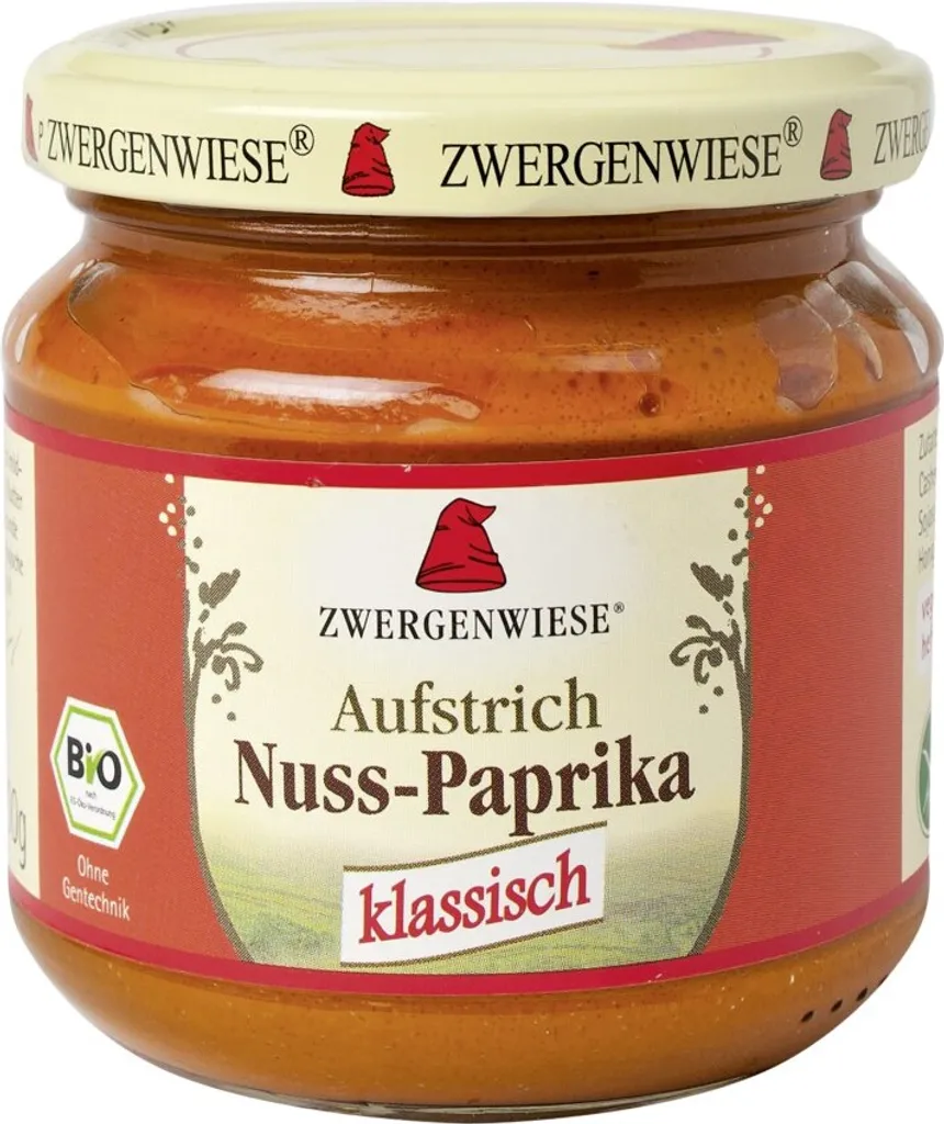 Zwergenwiese Nuss-Paprika Aufstrich -- 200g