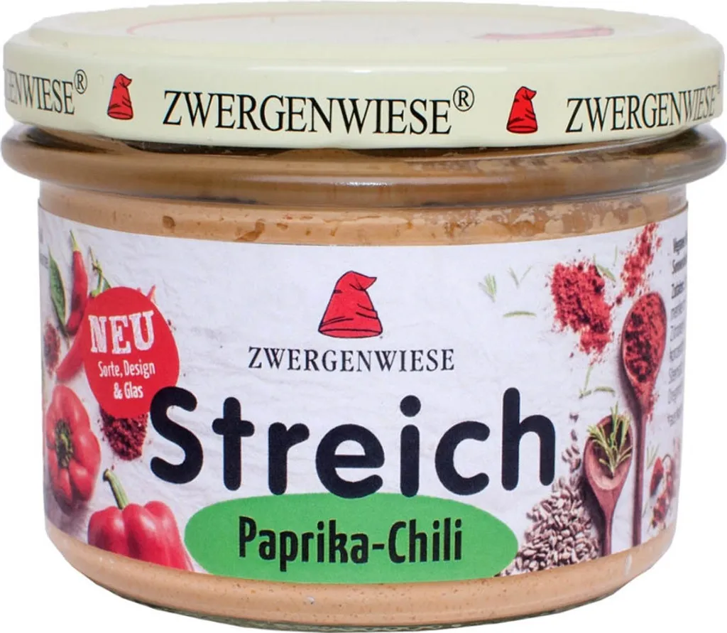 Zwergenwiese Paprika-Chili Streich 180g