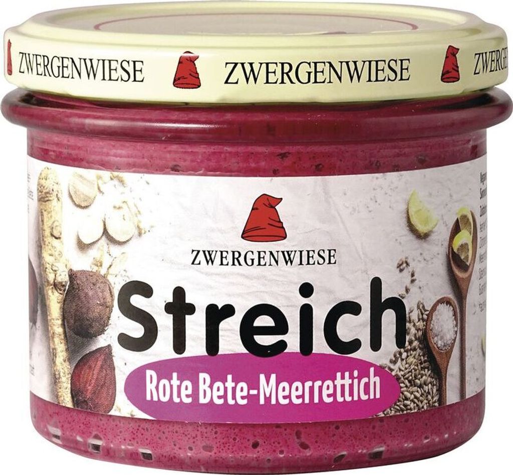 Zwergenwiese® Rote-Bete-Meerrettich Streich 6x180 g