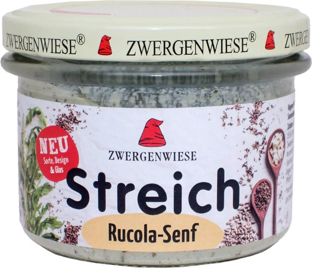 Zwergenwiese Rucola-Senf Streich -- 180g