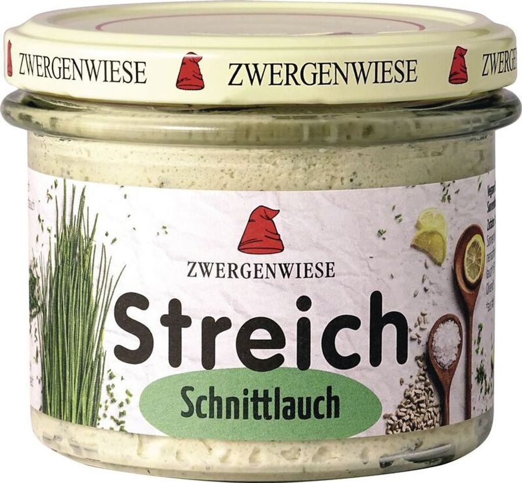 Zwergenwiese Schnittlauch Streich -- 180g x 6  - 6er Pack VPE
