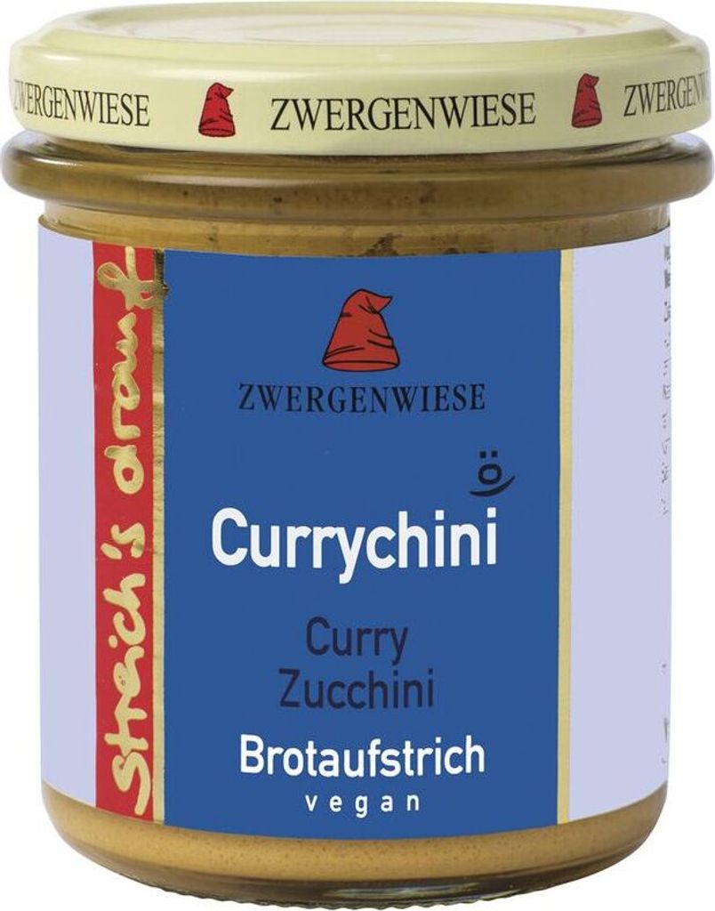 Zwergenwiese streich´s drauf Currychini -- 160g x 6  - 6er Pack VPE