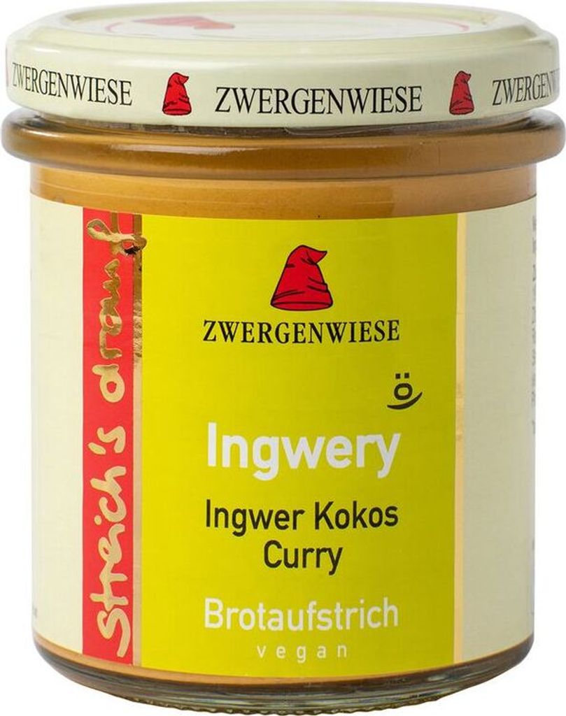 Zwergenwiese streich´s drauf Ingwery -- 160g x 6  - 6er Pack VPE