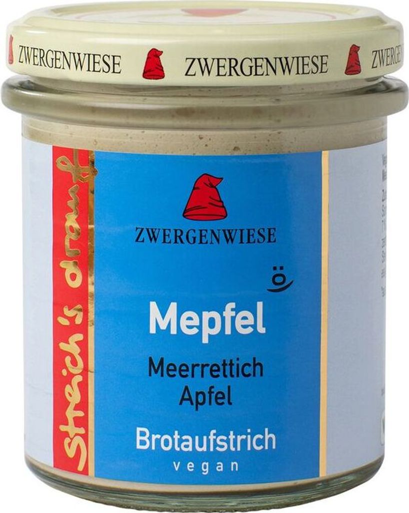Zwergenwiese streich´s drauf Mepfel -- 160g x 6  - 6er Pack VPE