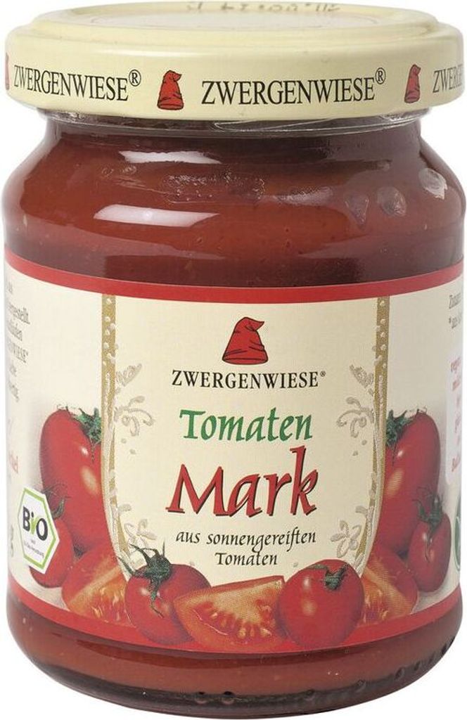 Zwergenwiese Tomatenmark -- 130g x 6  - 6er Pack VPE