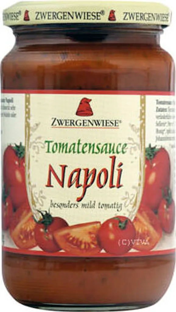 Zwergenwiese Tomato Sauce Napoli -- 340ml
