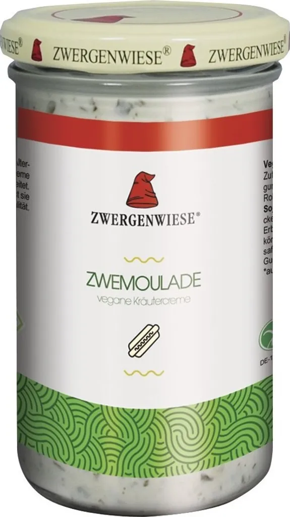 Zwergenwiese Zwemoulade Vegane Remoulade -- 230ml