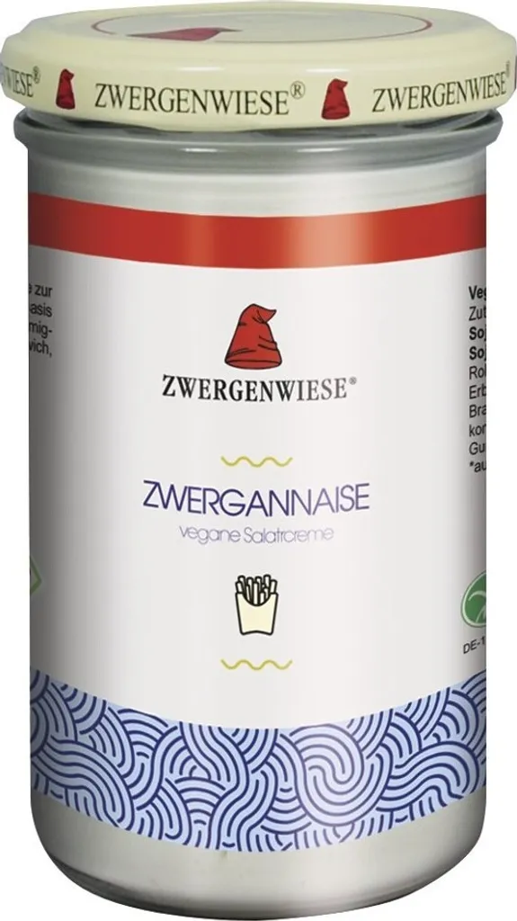 Zwergenwiese Zwergannaise Vegane Mayonnaise -- 230ml