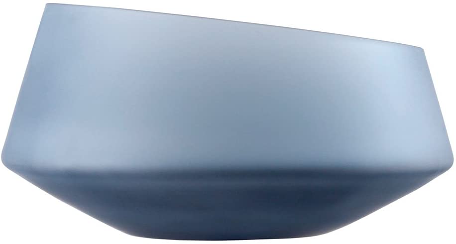 Zwiesel 1872 Bowl, Glass, Blue, 37.5 x 36.5 x 14.5 cm