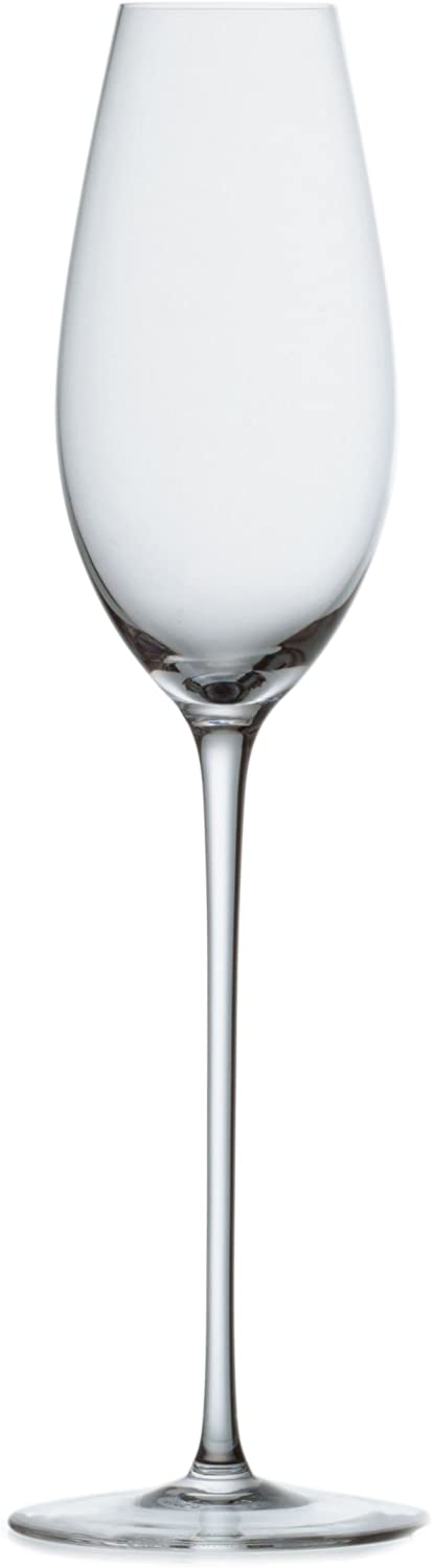 Zwiesel 1872 Fino Champagne Glass 77, with Effervescence Point, Sparkling Wine Glass, Prosecco Glass, Glass, 353 ml, 109554