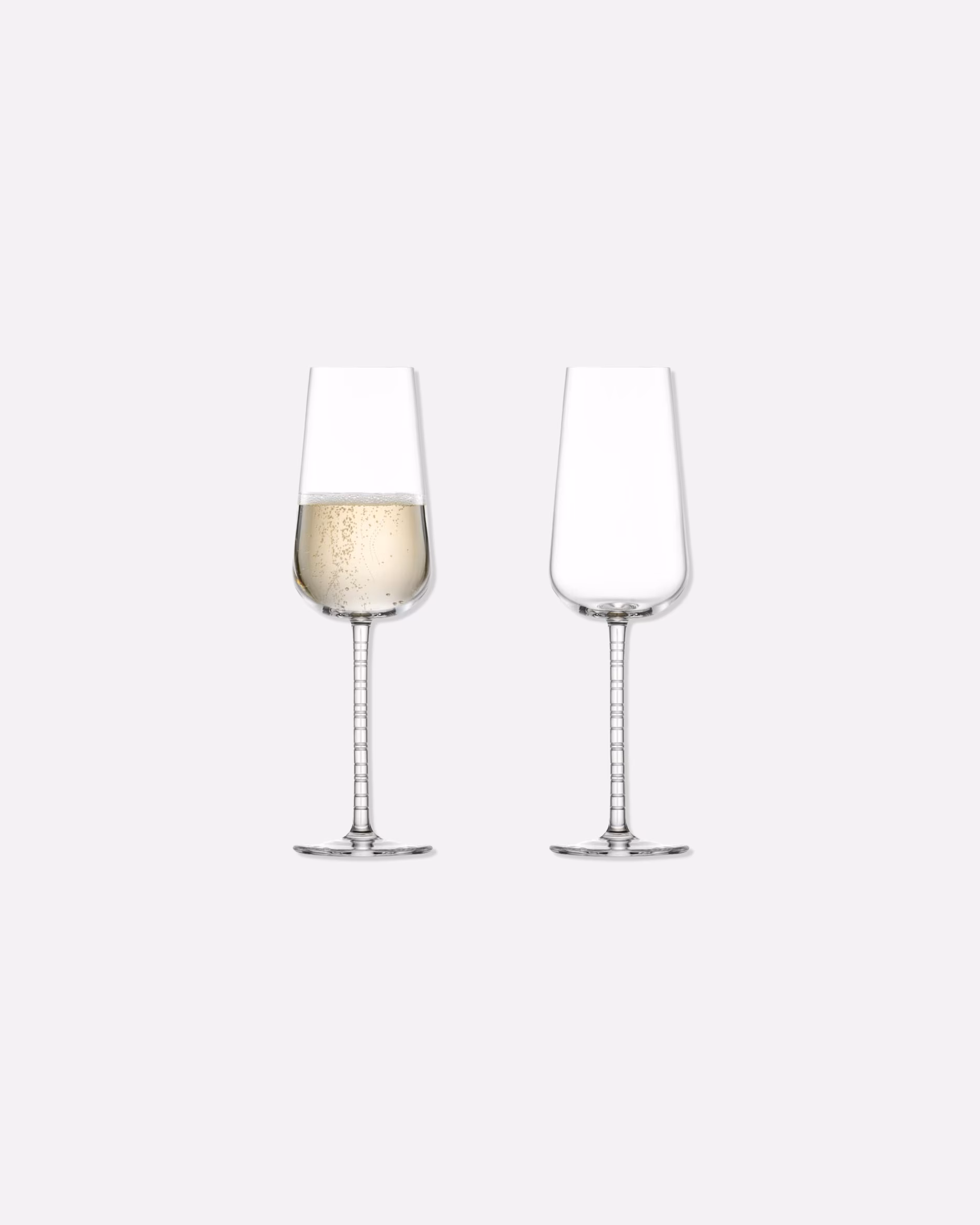 Zwiesel Glass Glass Journey Champagne Glasses Set of 2