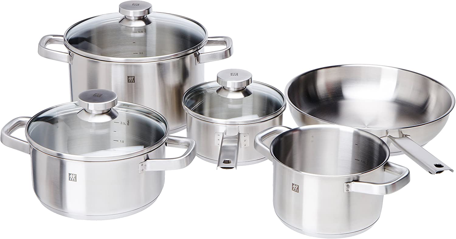 Zwilling 8 Piece Cookware Set Including Frying Pan Saucepans Induction etc A Special Price