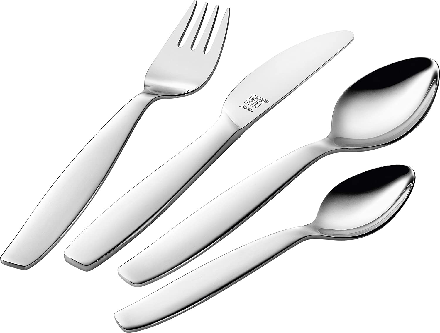 Zwilling Pila 07131-210-0 Children\'s Cutlery Set 4 Pieces Stainless Steel 18/10 P
