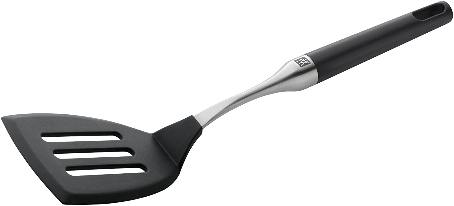 Zwilling J.A Henckels Twin Slotted Turner, Silicone, Pure Black