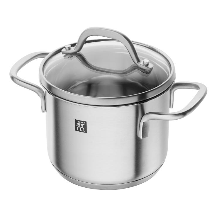 Zwilling Twin Pico High Pot With Glass Lid