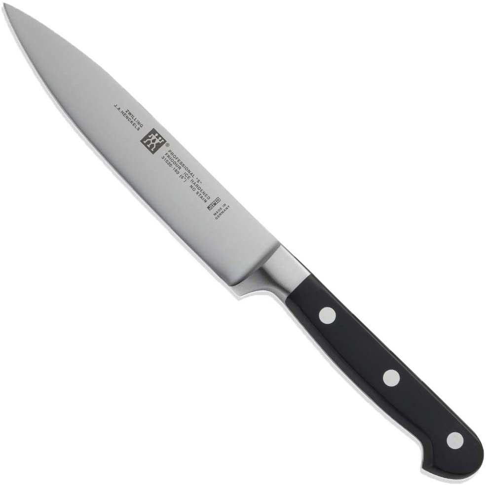 ZWILLING meat knife, blade length: 16 cm, large blade, special stainless steel/plastic handle, professional S