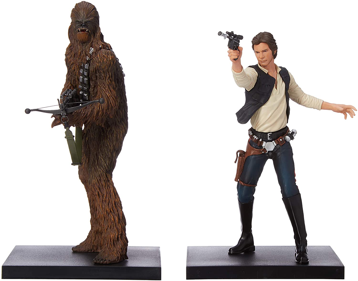 Kotobukiya Star Wars Han Solo & Chewbacca Artfx+ Statue