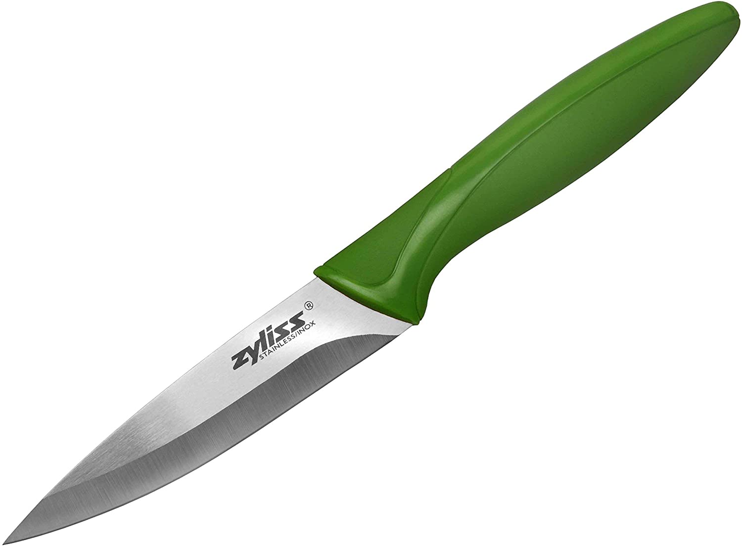 Zyliss 9 cm Paring Knife with Blade Cover, Green