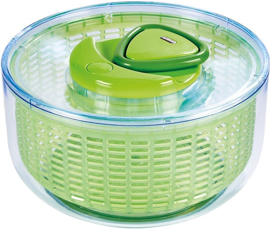 Zyliss Easy Spin E940001 Salad Spinner Large Green