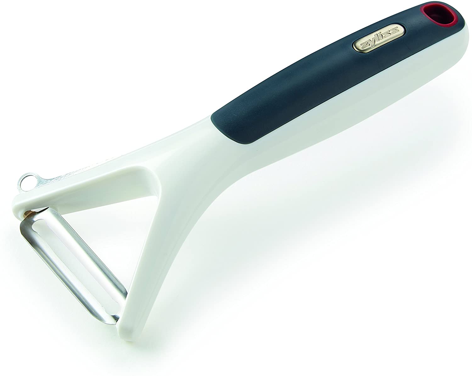 Zyliss Y Peeler - Ergonomically designed peeler for effortless and easy peeling, peeler with extra sharp stainless steel blade and comfortable grip.