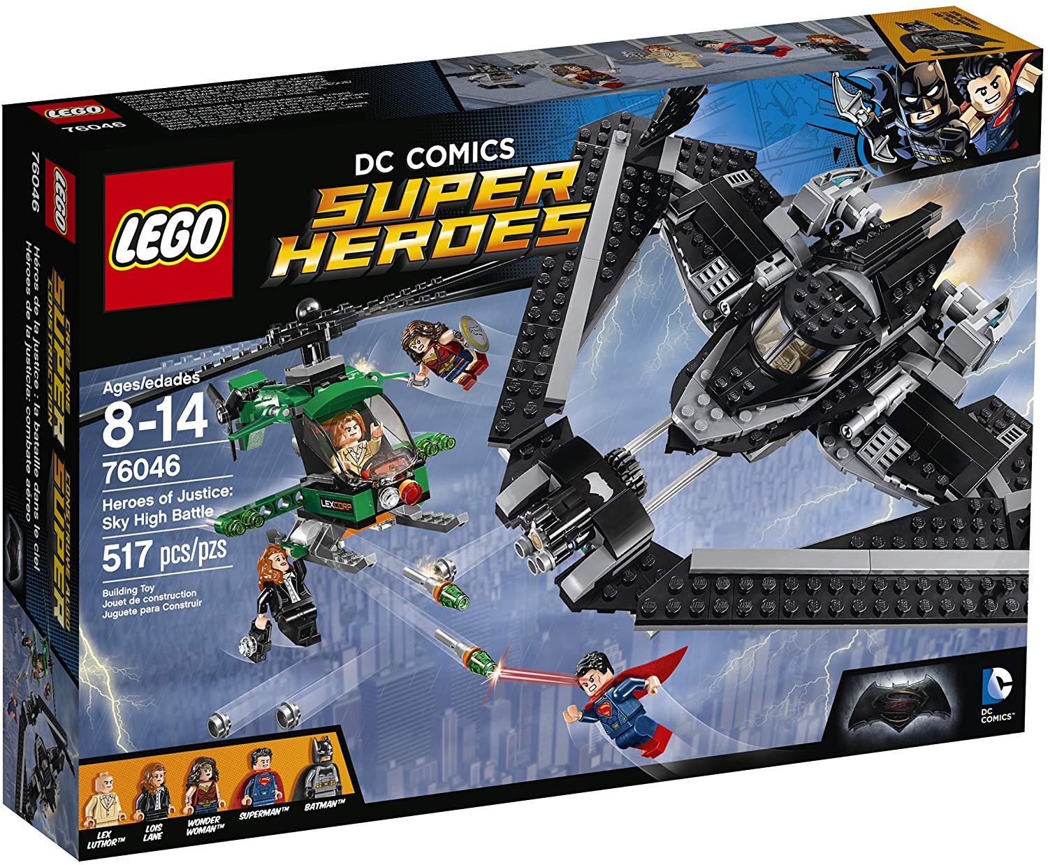 Lego Super Heroes Heroes Of Justice: Sky High Battle Silver By Lego